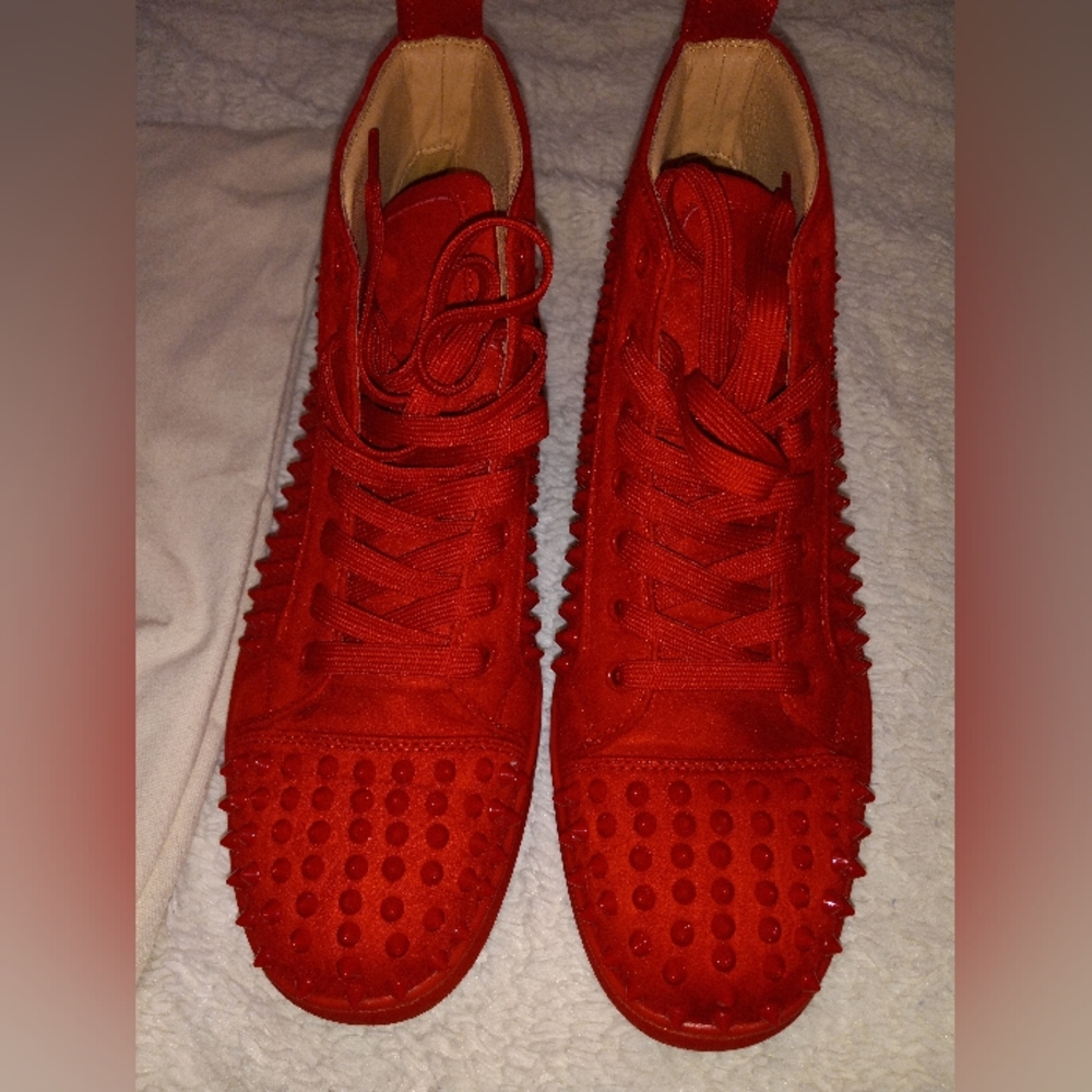 Christian Louboutin Spiked High-Top